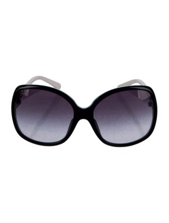 Chanel Interlocking CC Logo Oversize Sunglasses