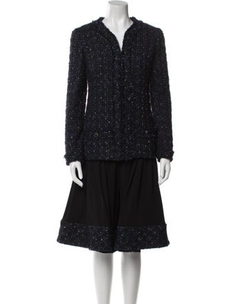 Chanel 2016 Tweed Pattern Skirt Suit