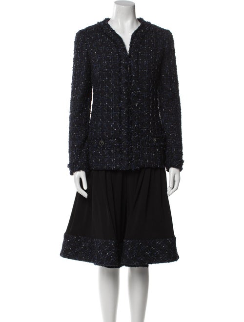 Chanel 2016 Tweed Pattern Skirt Suit