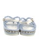 Chanel 2022 Interlocking CC Logo Espadrilles