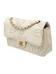 Chanel Medium Camellia Perforated Flap Bag