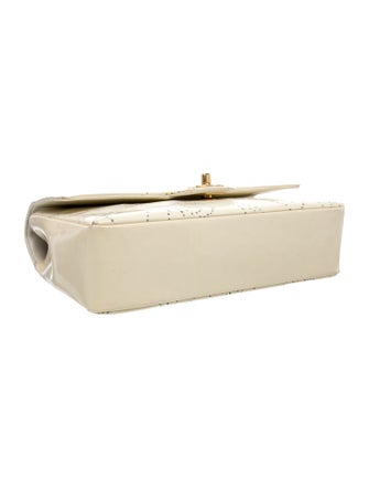 Chanel Medium Camellia Perforated Flap Bag