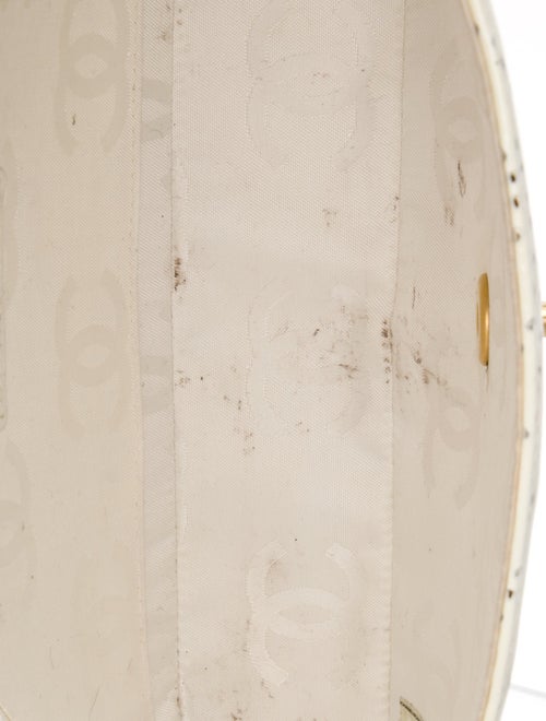 Chanel Medium Camellia Perforated Flap Bag