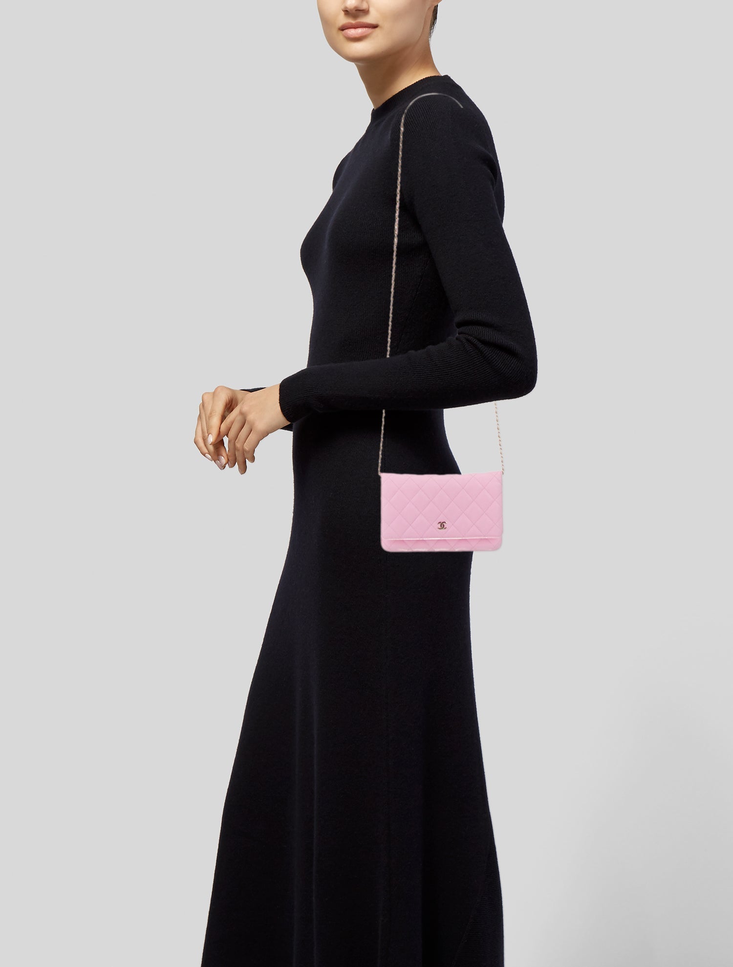 Chanel Classic Quilted Wallet On Chain