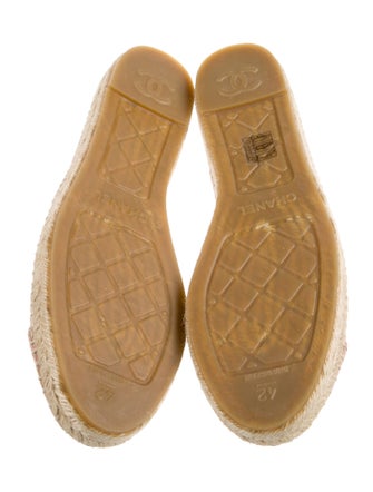Chanel 2020 Interlocking CC Logo Espadrilles