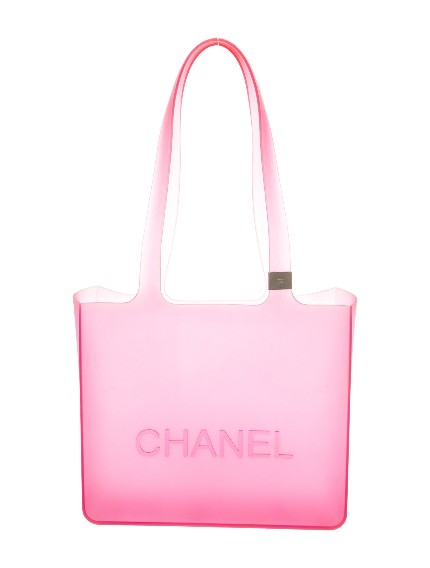Chanel Jelly Logo Tote