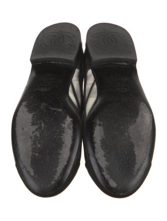 Chanel 2025 Interlocking CC Logo Ballet Flats