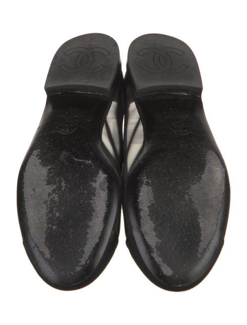 Chanel 2025 Interlocking CC Logo Ballet Flats