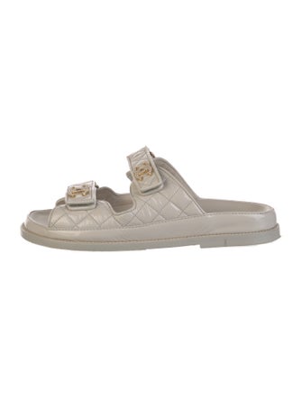 Chanel 2025 Interlocking CC Logo Slides