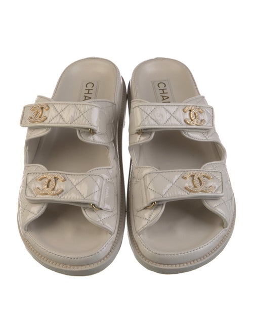 Chanel 2025 Interlocking CC Logo Slides