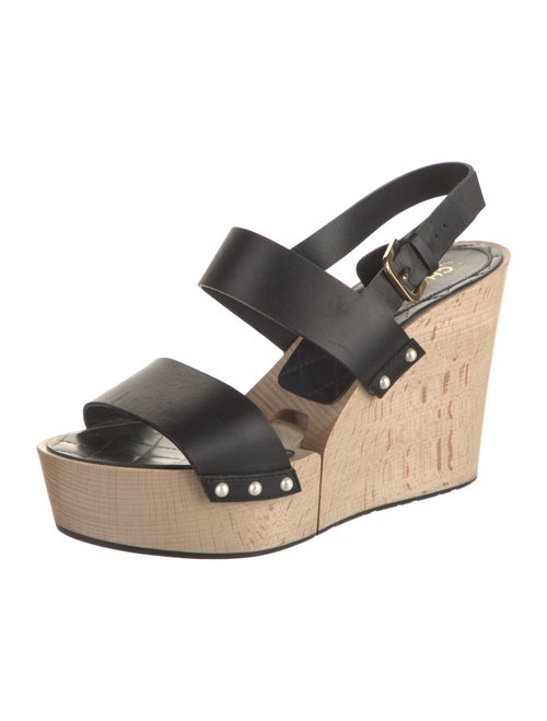 Chanel 2016 Interlocking CC Logo Slingback Sandals