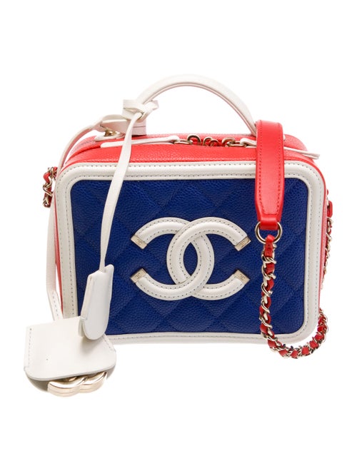 Chanel Small Filigree Vanity Case