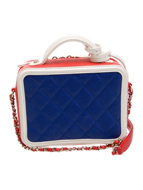 Chanel Small Filigree Vanity Case