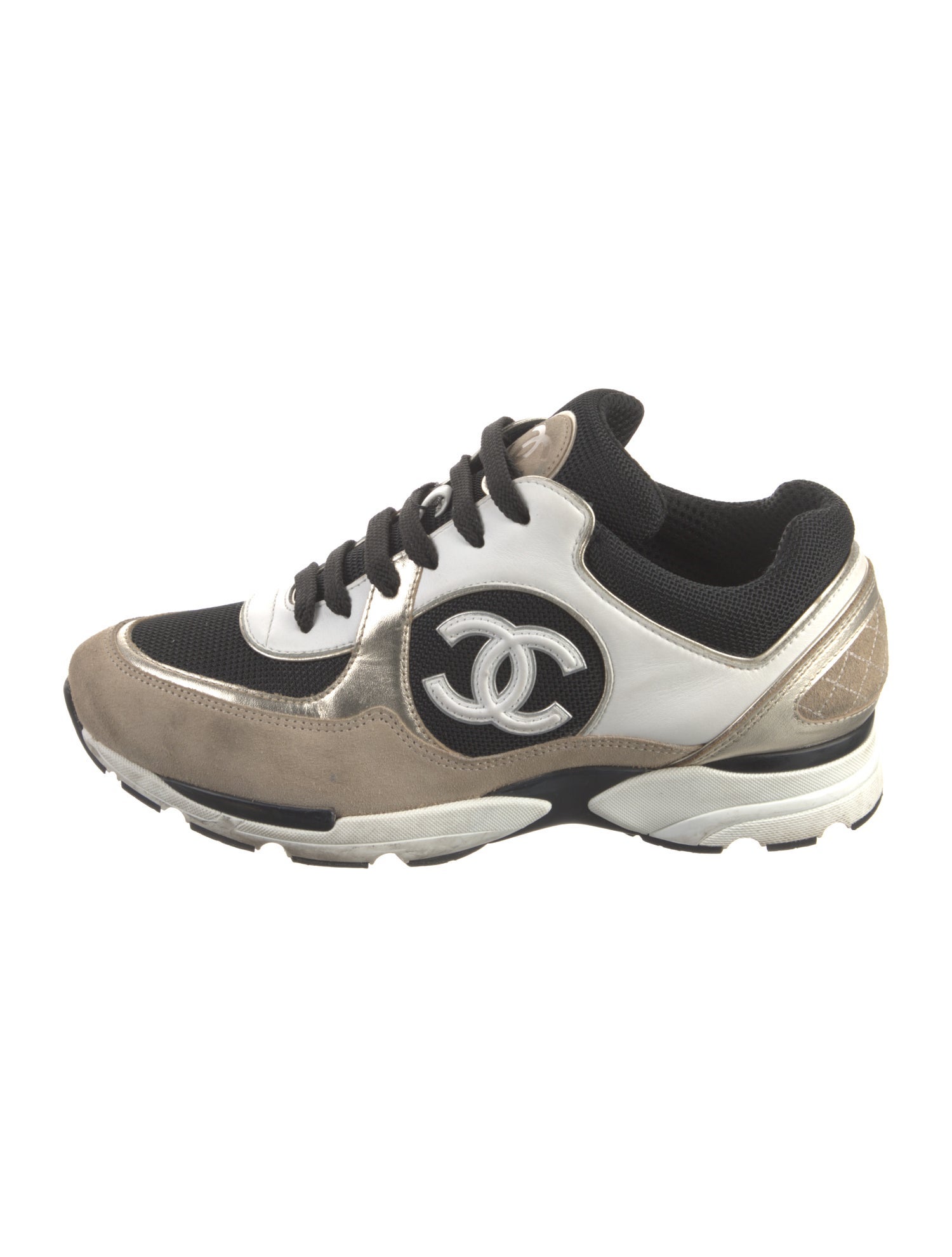 Chanel 2025 Interlocking CC Logo Sneakers