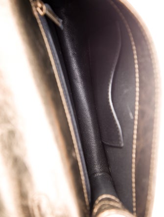 Chanel Paris In Rome Metal Flap Handle Bag