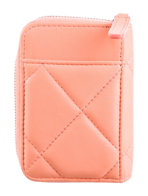 Chanel 19 Coin Purse Interlocking CC Logo Wallet