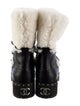 Chanel 2022 Coco Neige Combat Boots