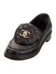 Chanel 2022 Interlocking CC Logo Loafers