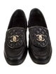Chanel 2022 Interlocking CC Logo Loafers