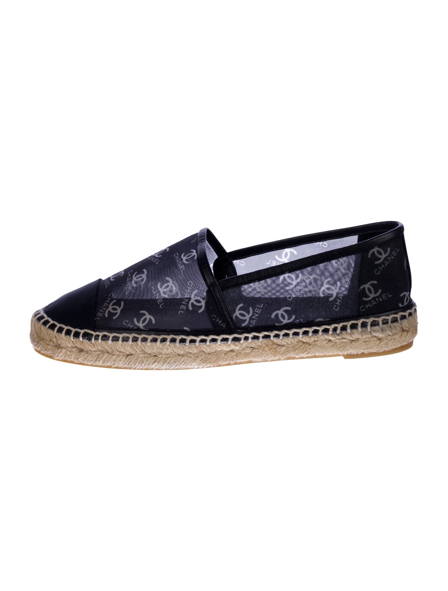 Chanel 2019 Interlocking CC Logo Espadrilles