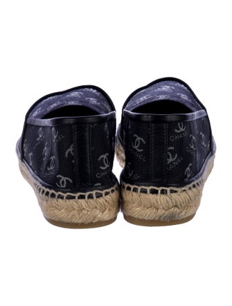 Chanel 2019 Interlocking CC Logo Espadrilles