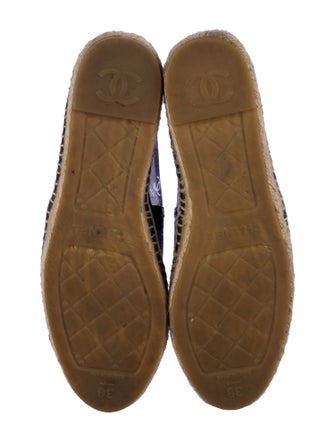 Chanel 2019 Interlocking CC Logo Espadrilles