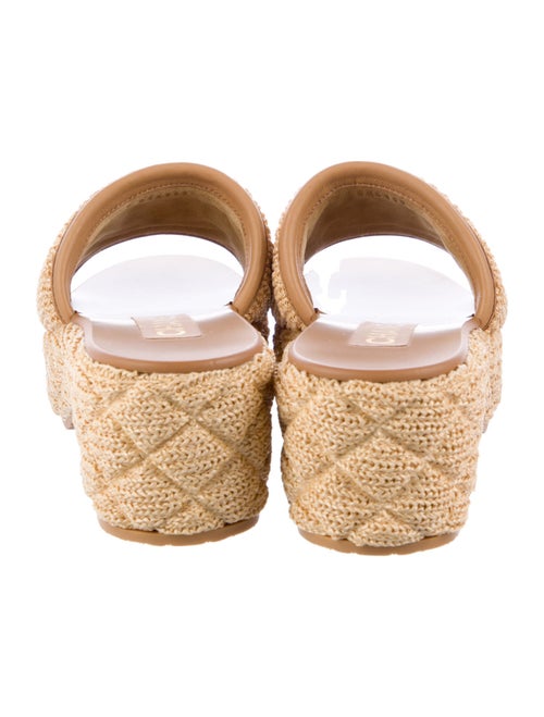 Chanel 2025 Interlocking CC Logo Sandals