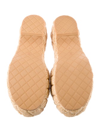 Chanel 2025 Interlocking CC Logo Sandals