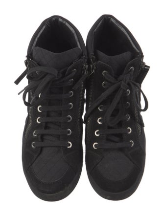 Chanel 2015 Interlocking CC Logo Sneakers