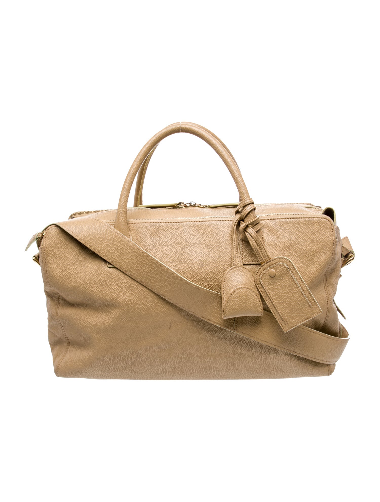 Chanel Leather Weekender Bag