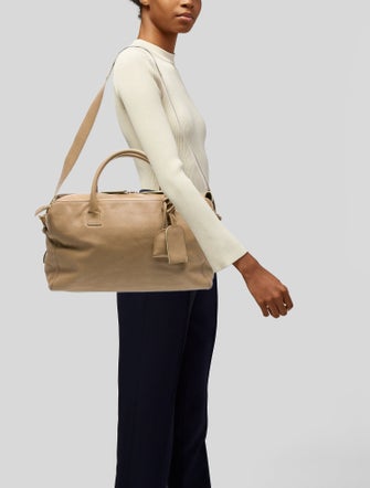 Chanel Leather Weekender Bag