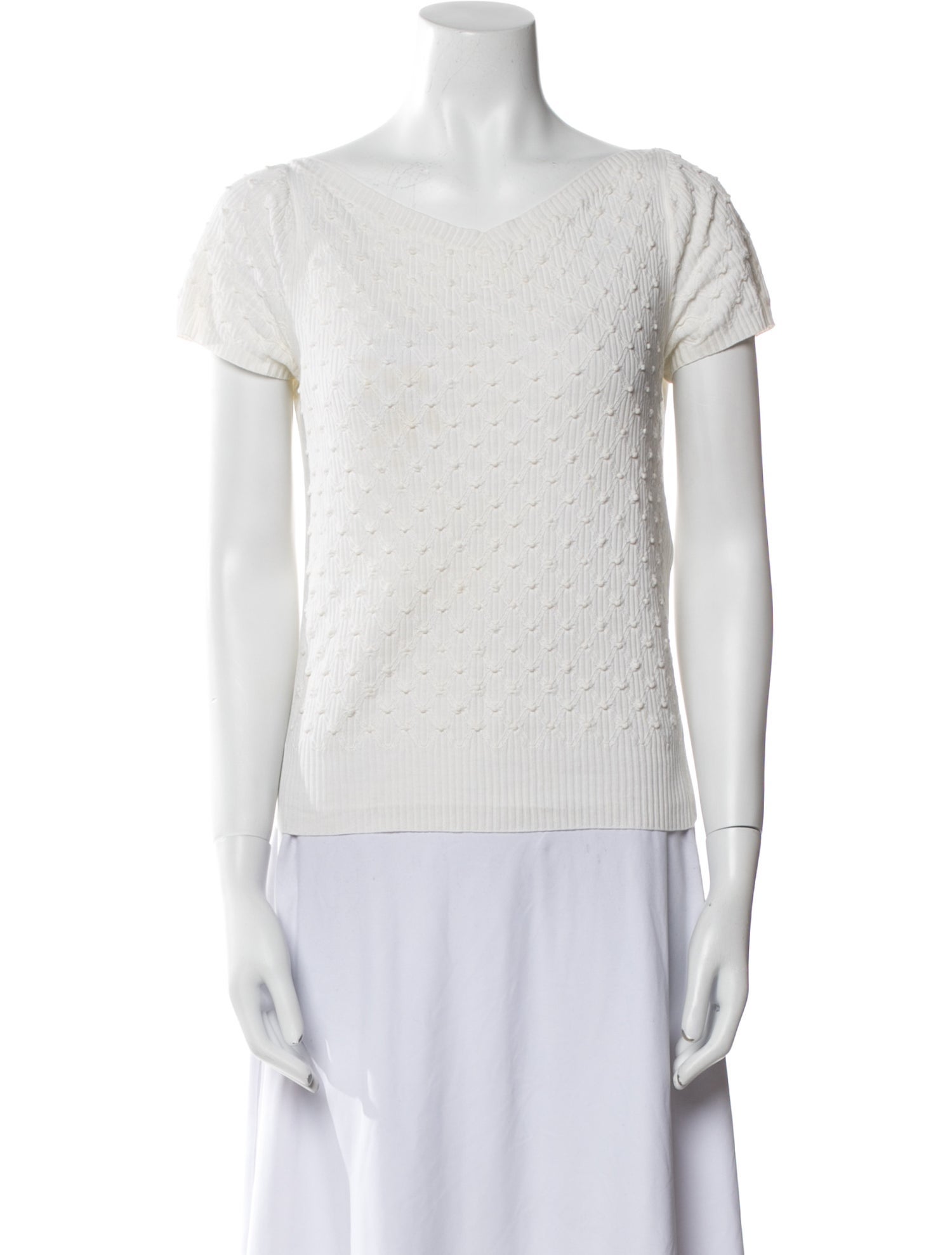 Chanel 2018 Bateau Neckline Sweater