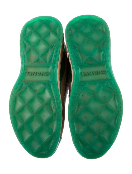 Chanel Interlocking CC Logo Mesh Athletic Sneakers