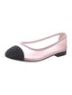 Chanel 2025 Interlocking CC Logo Ballet Flats