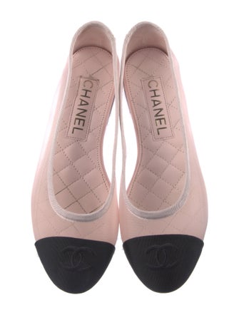 Chanel 2025 Interlocking CC Logo Ballet Flats