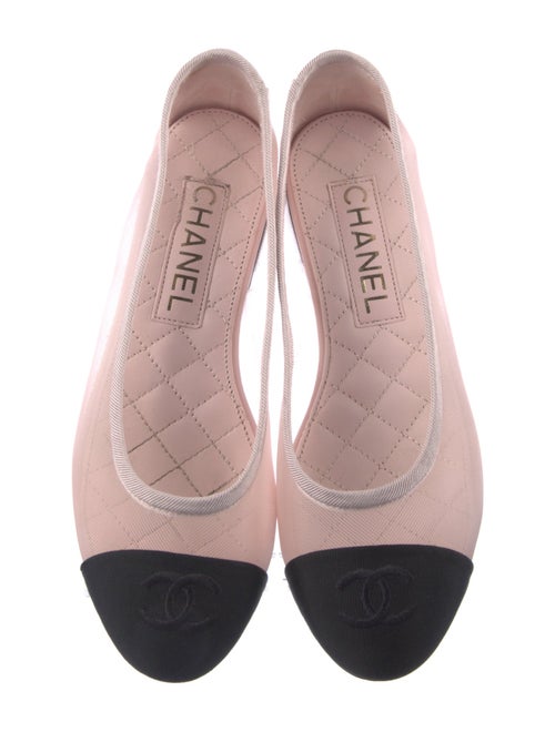 Chanel 2025 Interlocking CC Logo Ballet Flats