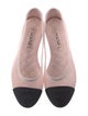 Chanel 2025 Interlocking CC Logo Ballet Flats