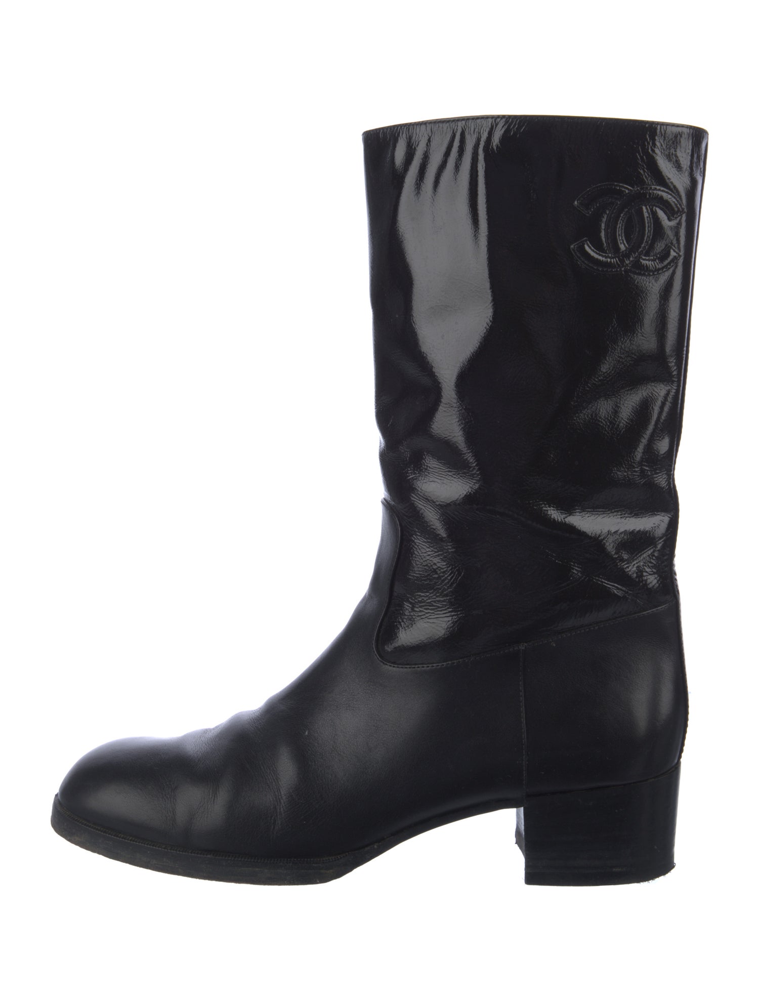 Chanel 2021 Interlocking CC Logo Rain Boots