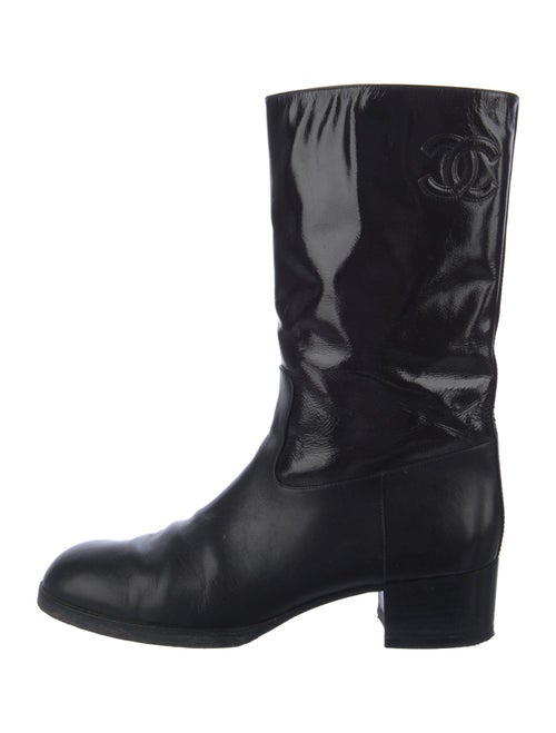 Chanel 2021 Interlocking CC Logo Rain Boots