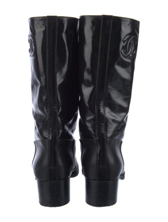 Chanel 2021 Interlocking CC Logo Rain Boots