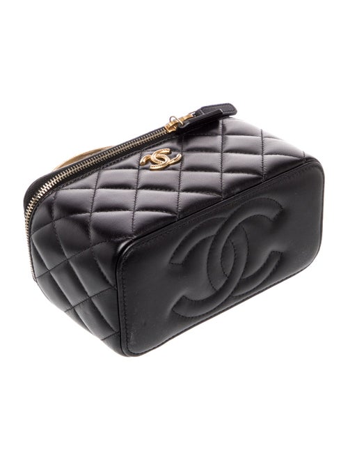 Chanel Small Metal Twist Vanity Case with Chain