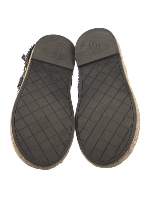 Chanel 2021 Interlocking CC Logo Espadrilles