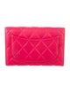 Chanel 2014 Interlocking CC Logo Trifold Wallet
