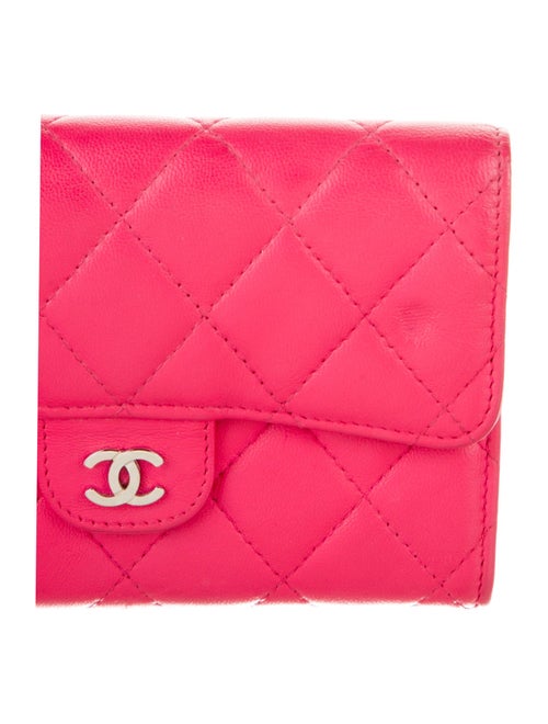 Chanel 2014 Interlocking CC Logo Trifold Wallet
