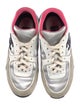 Chanel Interlocking CC Logo Leather Sneakers