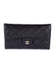 Chanel 2011-2012 Interlocking CC Logo Trifold Wallet