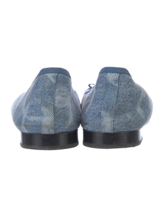 Chanel 2023 Interlocking CC Logo Flats