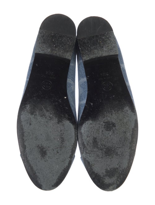 Chanel 2023 Interlocking CC Logo Flats