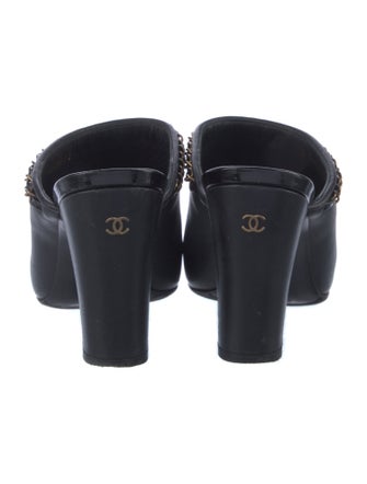 Chanel 2017 Interlocking CC Logo Mules