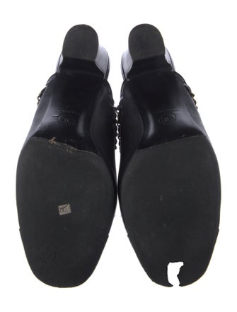 Chanel 2017 Interlocking CC Logo Mules